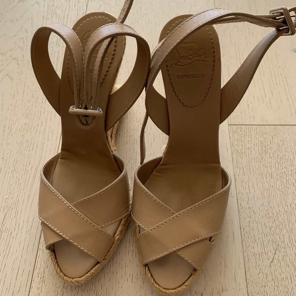 Authentic Christian Louboutin Espadrilles